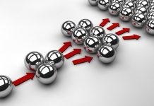 Seven strategies for expanding your influence in uncertain times Steel balls striking others